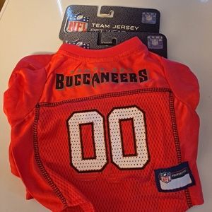 NFL bucs dog jerseys x small